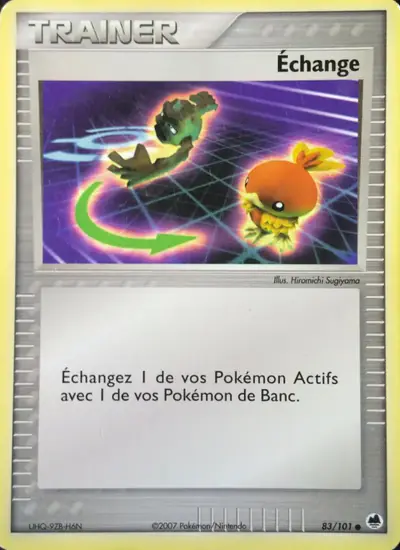 Image de la carte Pokemon Échange 83/101