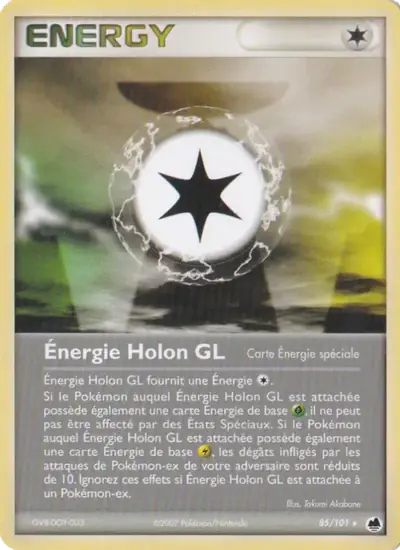 Image de la carte Pokemon Énergie Holon GL 85/101