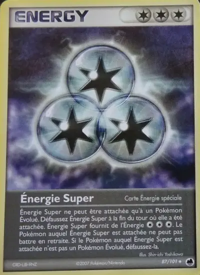 Image de la carte Pokemon Énergie Super 87/101