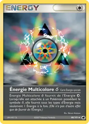 &Eacute;nergie Multicolore &delta; 88/101