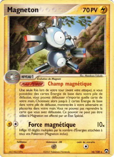 Image de la carte Pokemon Magnéton 16/108