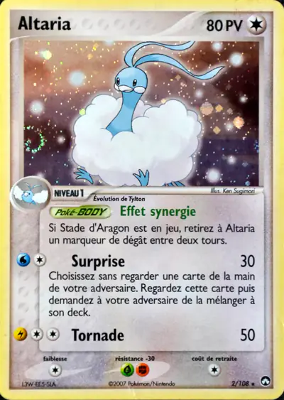 Image de la carte Pokemon Altaria 2/108