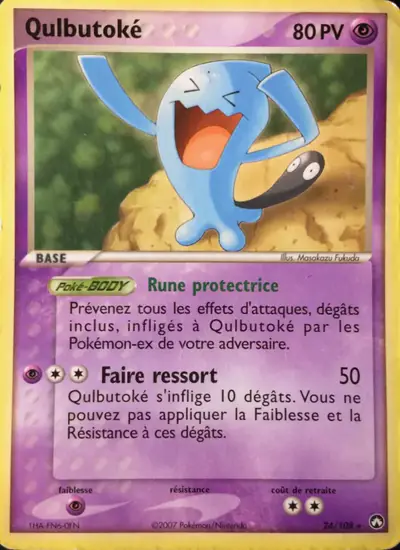Image de la carte Pokemon Qulbutoké 24/108