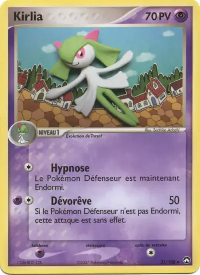 Image de la carte Pokemon Kirlia 31/108