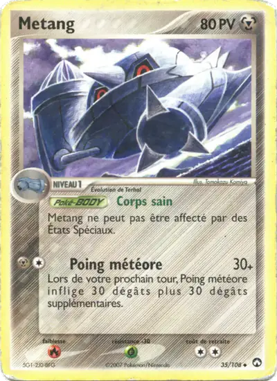Image de la carte Pokemon Métang 35/108