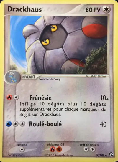 Image de la carte Pokemon Drackhaus 39/108
