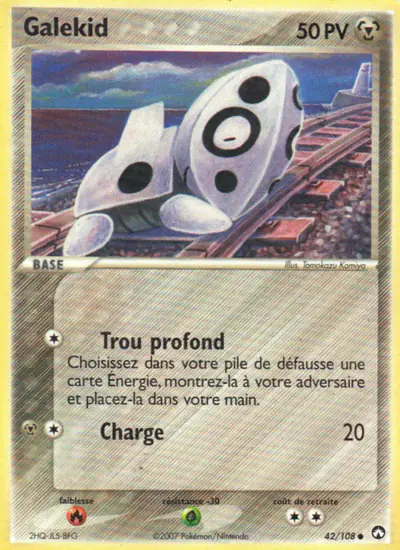 Image de la carte Pokemon Galekid 42/108