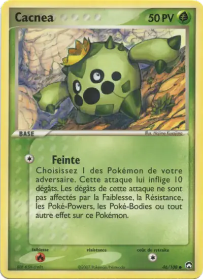 Image de la carte Pokemon Cacnea 46/108