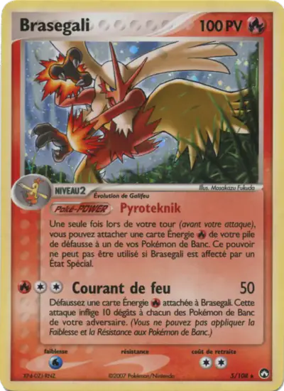 Image de la carte Pokemon Brasegali 5/108