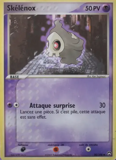 Image de la carte Pokemon Skelénox 50/108