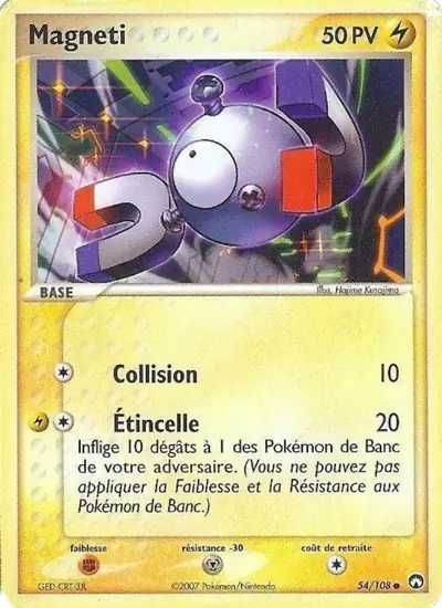 Image de la carte Pokemon Magnéti 54/108