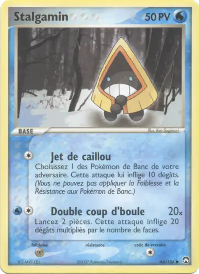 Image de la carte Pokemon Stalgamin 64/108