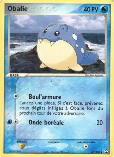 Image de la carte Pokemon Obalie 65/108