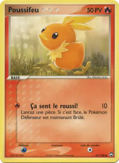Image de la carte Pokemon Poussifeu 67/108