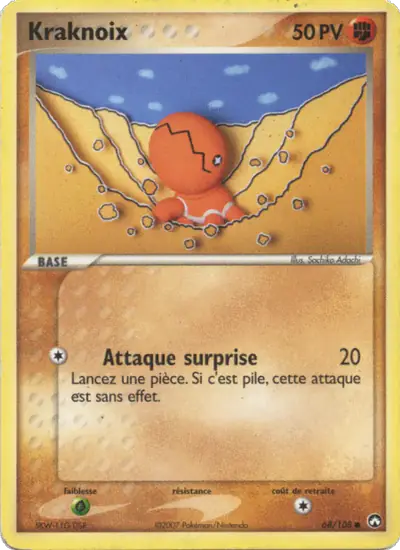 Image de la carte Pokemon Kraknoix 68/108