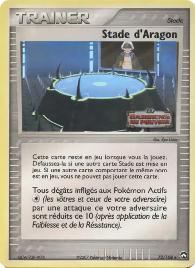 Image de la carte Pokemon Stade d'Aragon 72/108