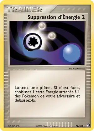 Suppression d'&Eacute;nergie 2 74/108