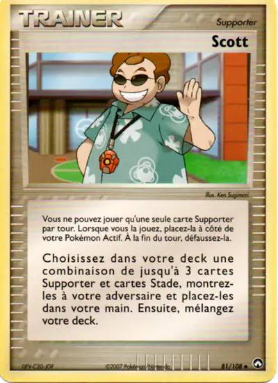 Image de la carte Pokemon Scott 81/108