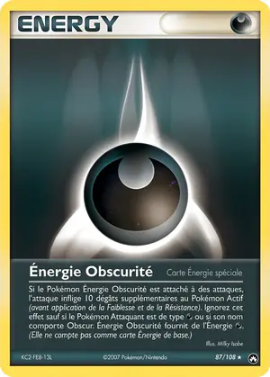 &Eacute;nergie Obscurit&eacute; 87/108