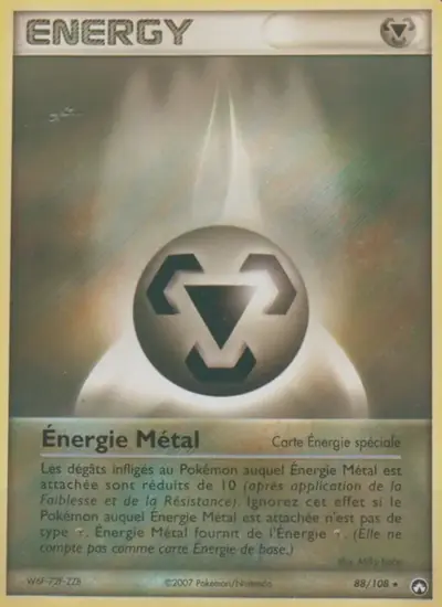 Image de la carte Pokemon Énergie Métal 88/108