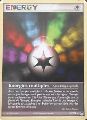 &Eacute;nergies multiples 89/108