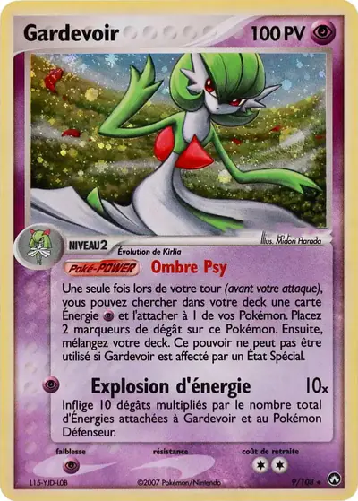 Image de la carte Pokemon Gardevoir 9/108