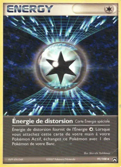 Image de la carte Pokemon Énergie de distorsion 91/108