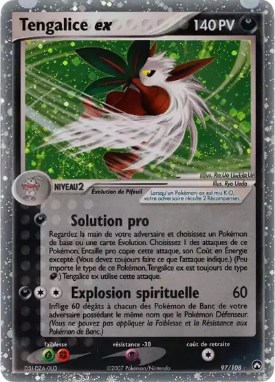Image de la carte Pokemon Tengalice ex 97/108