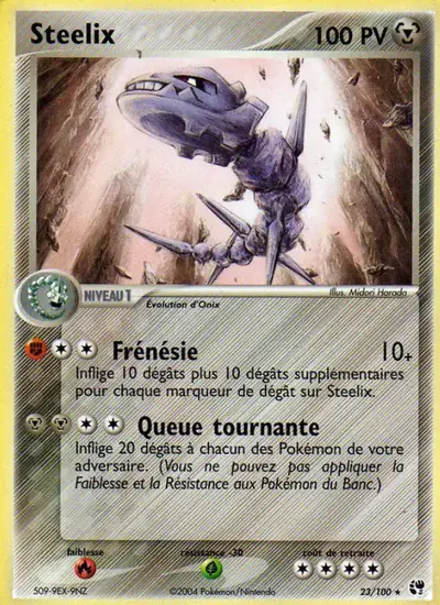 Image de la carte Pokemon Steelix 23/100