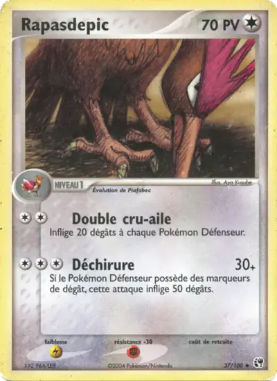 Image de la carte Pokemon Rapasdepic 37/100