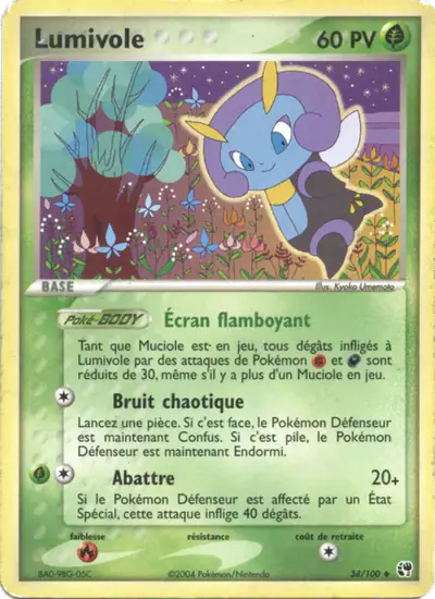 Image de la carte Pokemon Lumivole 38/100