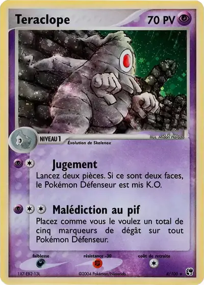 Image de la carte Pokemon Téraclope 4/100