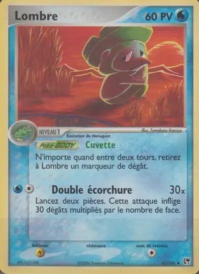 Image de la carte Pokemon Lombre 45/100
