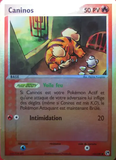 Image de la carte Pokemon Caninos 65/100