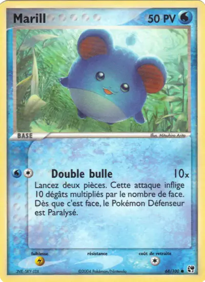 Image de la carte Pokemon Marill 68/100