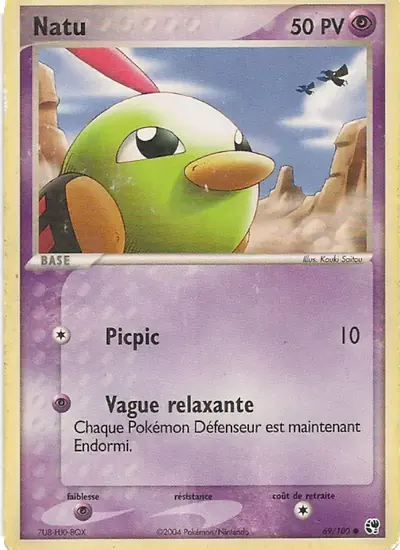 Image de la carte Pokemon Natu 69/100
