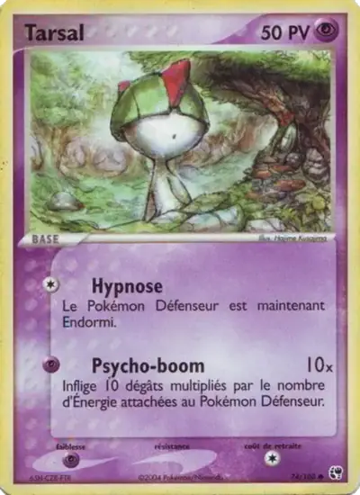 Image de la carte Pokemon Tarsal 74/100