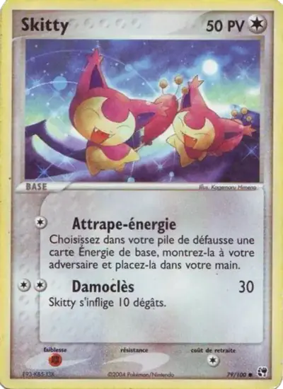 Image de la carte Pokemon Skitty 79/100