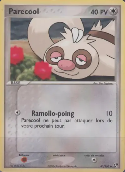 Image de la carte Pokemon Parecool 80/100