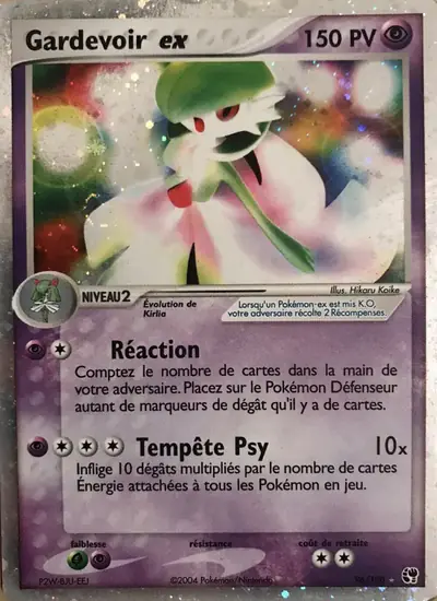 Image de la carte Pokemon Gardevoir ex 96/100