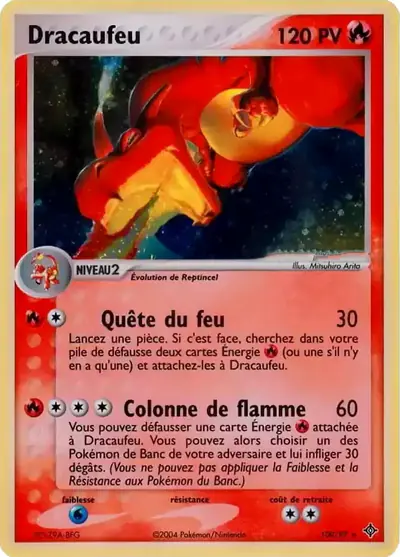 Image de la carte Pokemon Dracaufeu 100/97