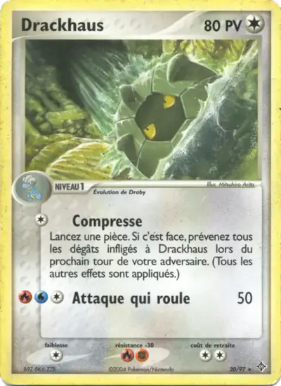 Image de la carte Pokemon Drackhaus 20/97