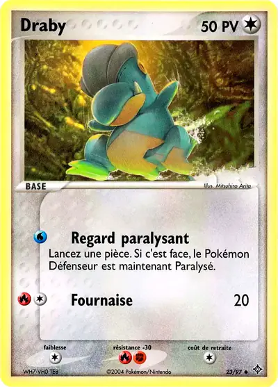 Image de la carte Pokemon Draby 23/97