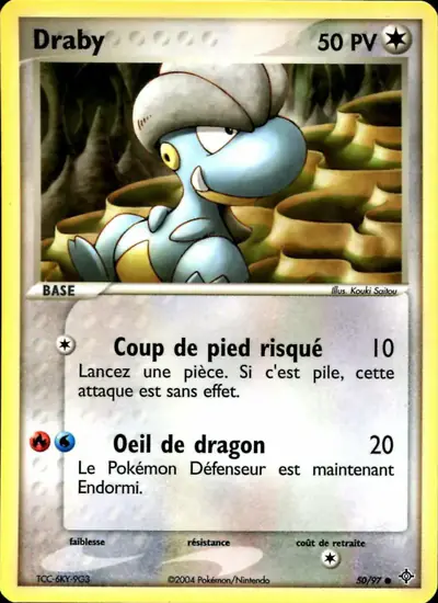 Image de la carte Pokemon Draby 50/97