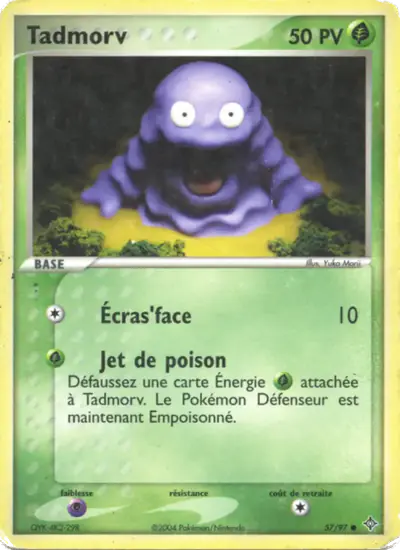 Image de la carte Pokemon Tadmorv 57/97