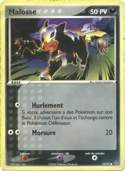 Image de la carte Pokemon Malosse 59/97