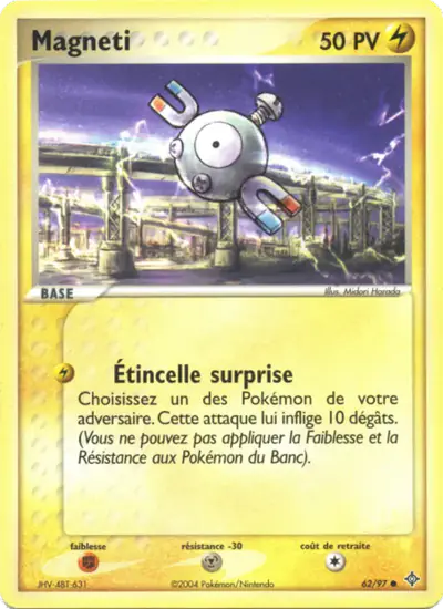 Image de la carte Pokemon Magnéti 62/97