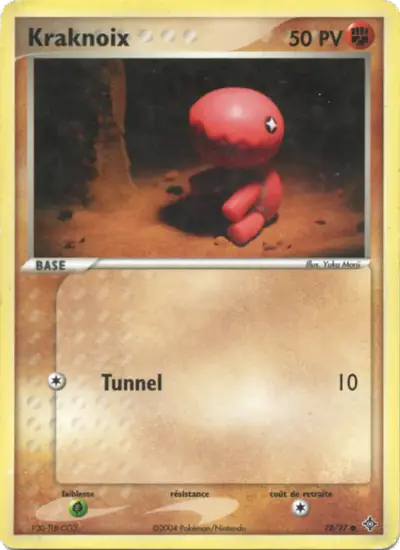 Image de la carte Pokemon Kraknoix 78/97