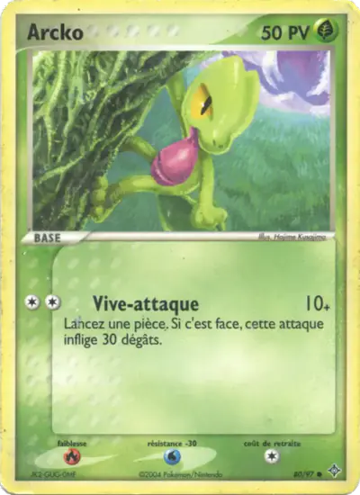 Image de la carte Pokemon Arcko 80/97