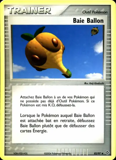 Image de la carte Pokemon Baie Ballon 82/97